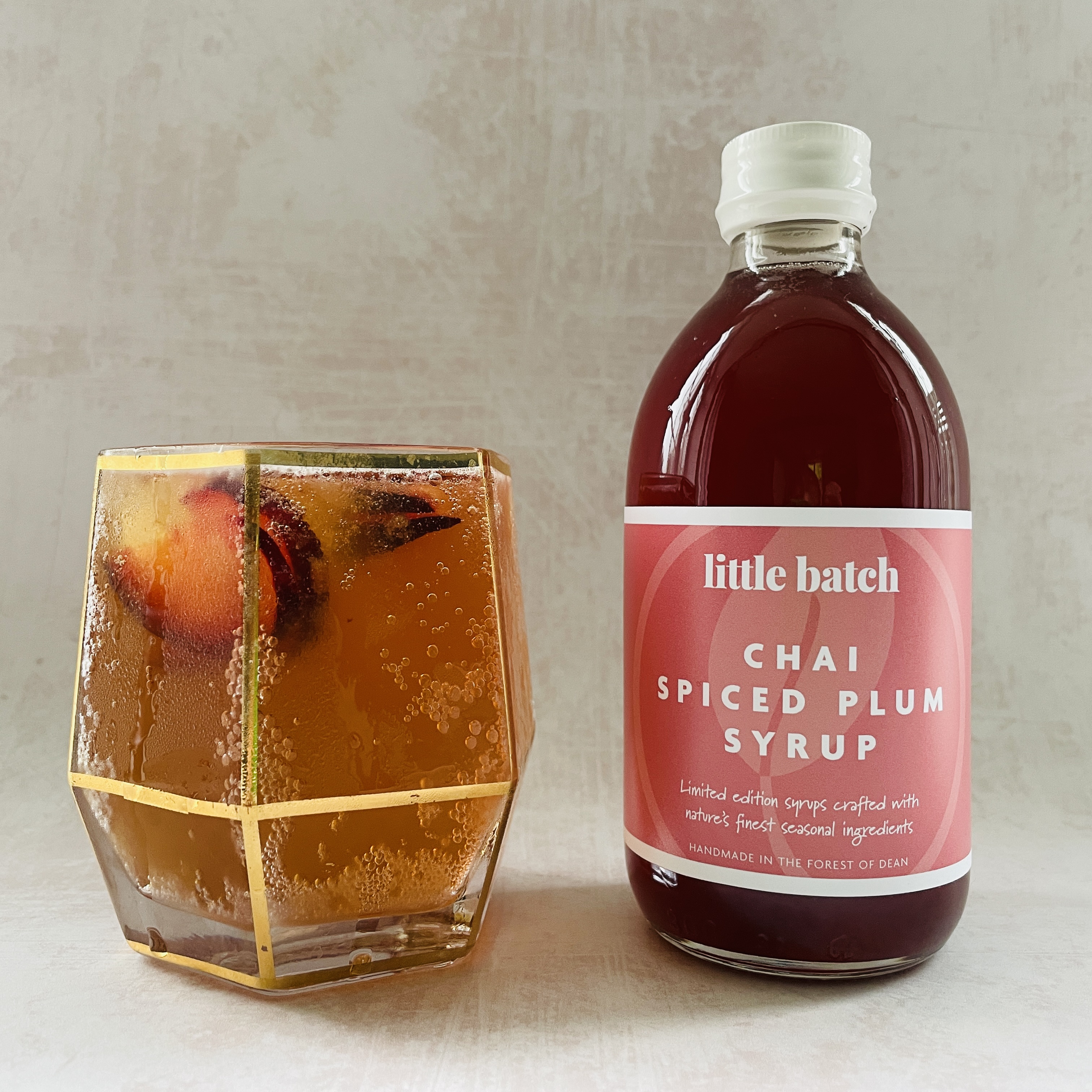 little batch cha plum syrup 300ml