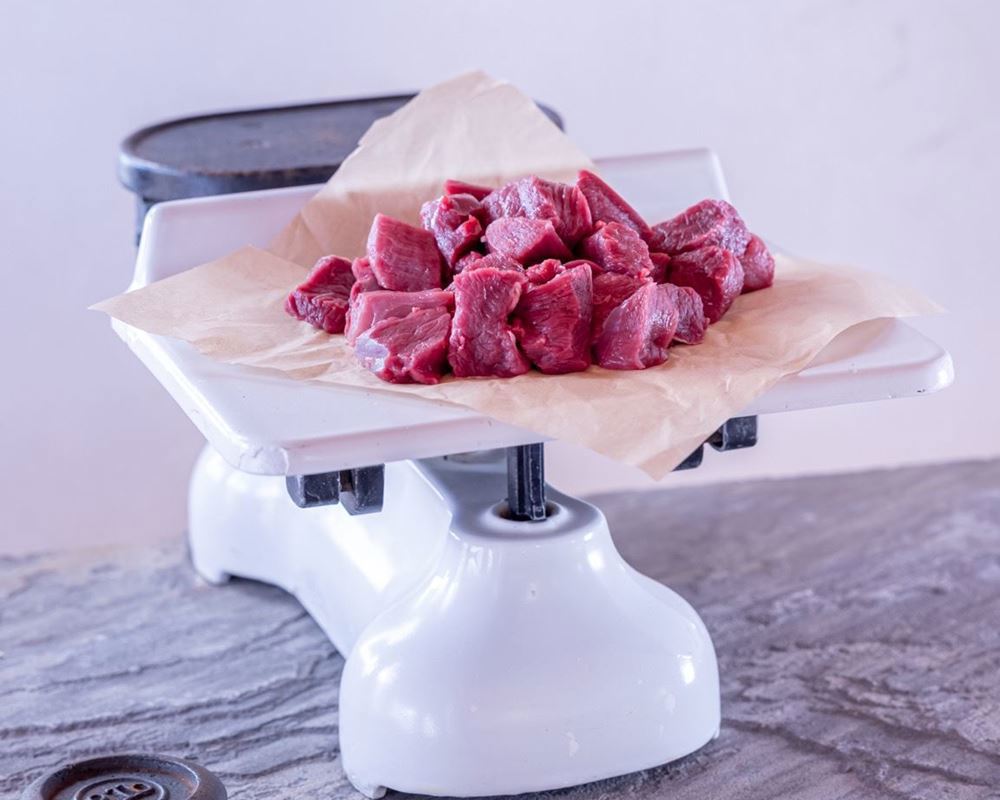 venison diced